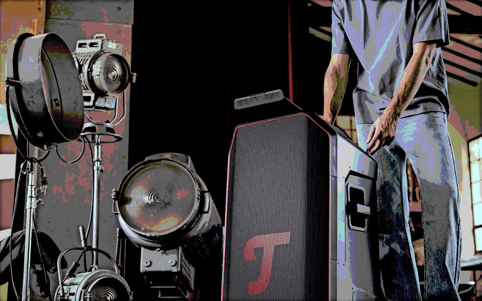 Teufel Rockster 2 mit Protector-Hülle
